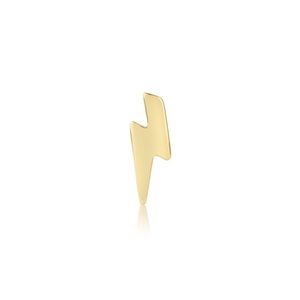 Lightning Bolt Stud Earring